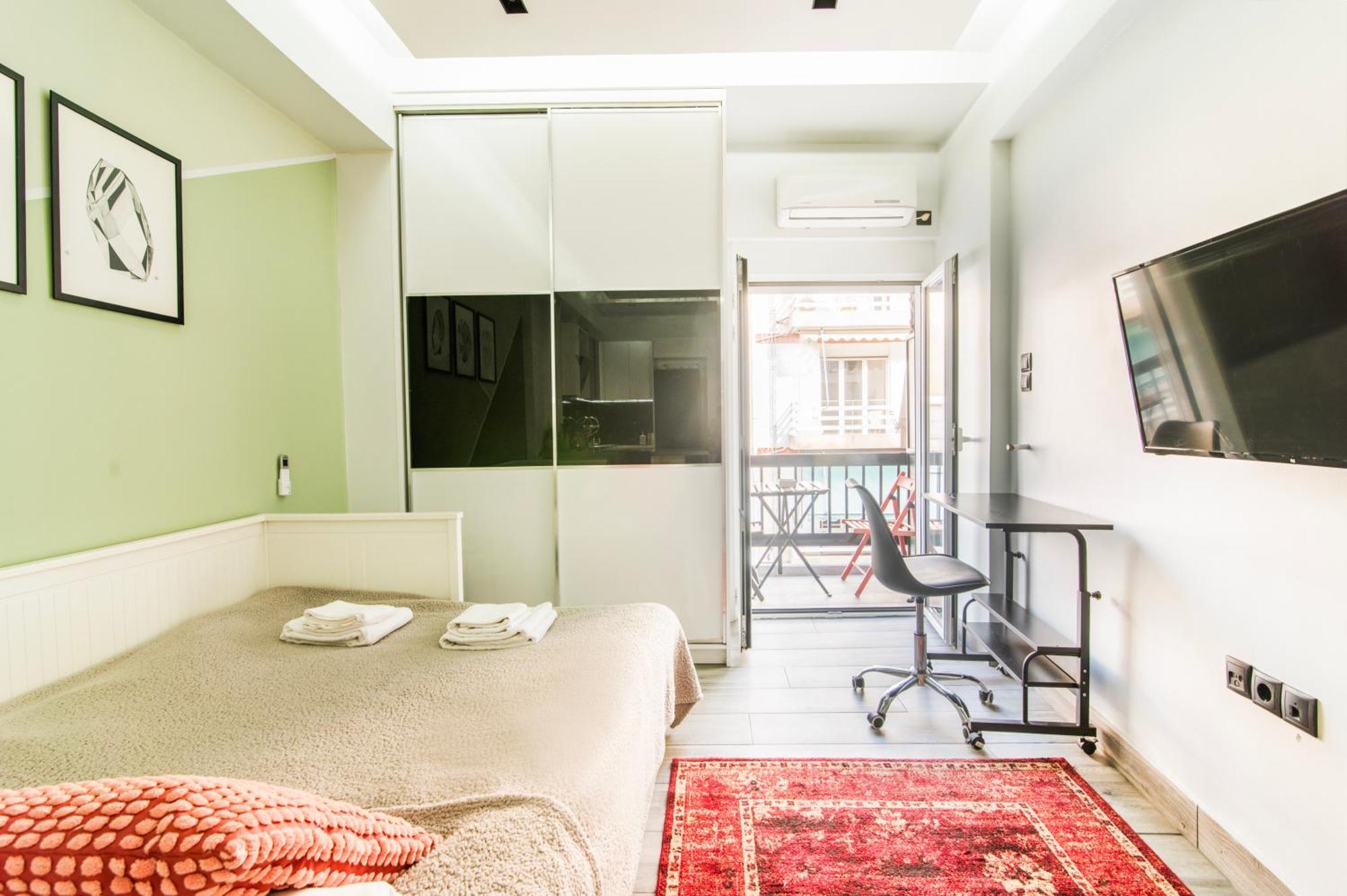 Luxury Studio In Athens City Center Eksteriør bilde