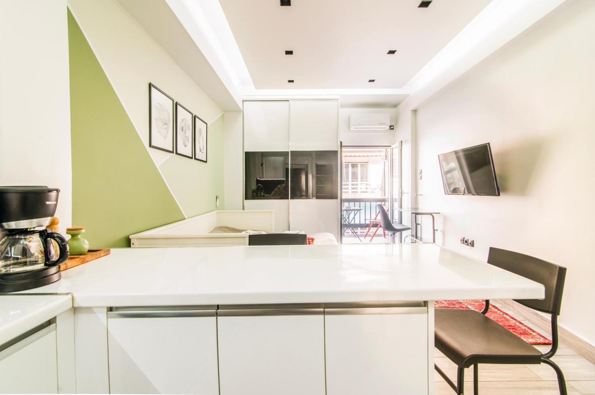 Luxury Studio In Athens City Center Eksteriør bilde